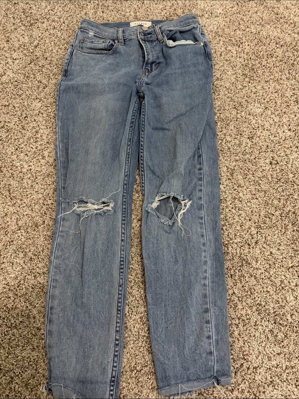 PacSun Light Blue Vintage Straight Jeans
